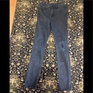 Rag and Bone High Rise Skinny Jeans